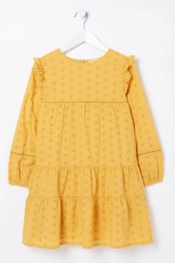 Fat Face FatFace Yellow Grace Dress -Angel & Rocket Shop D61427s4