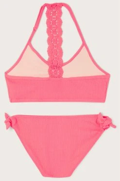 Monsoon Orange Texture Crochet Bikini Set 6 Monsoon Orange Texture Crochet Bikini Set -Angel & Rocket Shop D63570s2