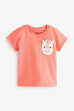 Next Long Sleeve Cotton T-Shirts 3 Pack (3mths-7yrs) -Angel & Rocket Shop D65052s3