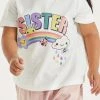 Next Short Sleeve Cotton Sister T-Shirt (3mths-7yrs) -Angel & Rocket Shop D65776s