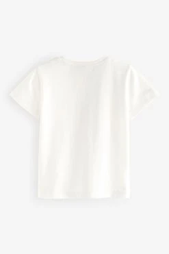 Next Short Sleeve Cotton Sister T-Shirt (3mths-7yrs) -Angel & Rocket Shop D65776s6