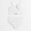 River Island Girls White Corsage Bikini -Angel & Rocket Shop D67242s