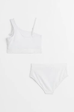 River Island Girls White Corsage Bikini -Angel & Rocket Shop D67242s2