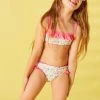 Angels By Accessorize Girls White Ditzy Butterfly Bikini Set