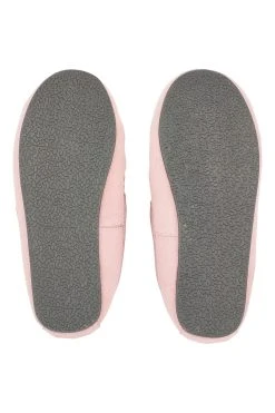 Start Rite Start-Rite Pink Snuggle Bunny Suede Warm Moccasin Slippers -Angel & Rocket Shop D72724s5