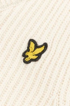 Lyle & Scott Girls Fisherman White Rib Vest 9 Lyle & Scott Girls Fisherman White Rib Vest -Angel & Rocket Shop D73122s4