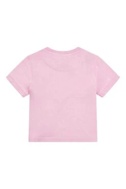 Lyle & Scott Girls Pink Acid Wash Ringer T-Shirt 6 Lyle & Scott Girls Pink Acid Wash Ringer T-Shirt -Angel & Rocket Shop D73125s2
