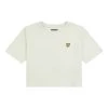 Lyle & Scott Girls White Boxy T-Shirt -Angel & Rocket Shop D73128s