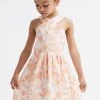 Reiss Lottie Floral Print Halter Neck Dress 1 Reiss Lottie Floral Print Halter Neck Dress -Angel & Rocket Shop D74 789s