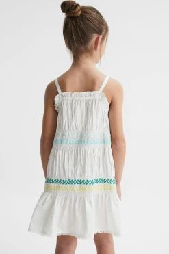 Reiss Rae Strappy Resort Dress -Angel & Rocket Shop D76 846s5