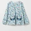 Polarn O. Pyret Blue Organic Owl Pocket Top -Angel & Rocket Shop D80 073s