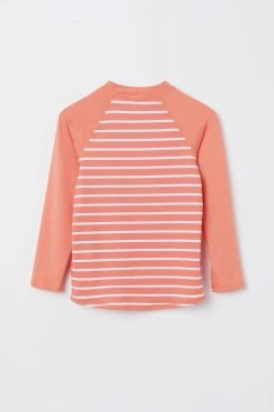 Polarn O. Pyret Red Striped Sunsafe Rash Vest -Angel & Rocket Shop D80070s2