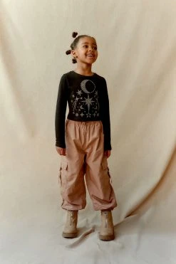 Next Black Celestial Rhinestone Long Sleeve Boxy T-Shirt (3-16yrs) -Angel & Rocket Shop D82861s4