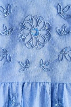 Angel & Rocket Blue Embroidered Boho Dress 9 Angel & Rocket Blue Embroidered Boho Dress -Angel & Rocket Shop D89 057s4