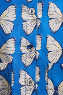 Angel & Rocket Blue Bea Woven Butterfly Top -Angel & Rocket Shop D89101s6