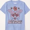 Abercrombie & Fitch Blue Graphic T-Shirt 1 Abercrombie & Fitch Blue Graphic T-Shirt -Angel & Rocket Shop D92447s