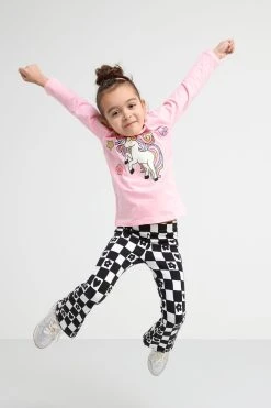 Lindex Printed Top -Angel & Rocket Shop K24517s3