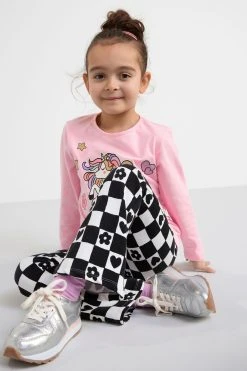 Lindex Printed Top -Angel & Rocket Shop K24517s5