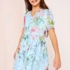 Lipsy Wrap Front Dress -Angel & Rocket Shop K37192s