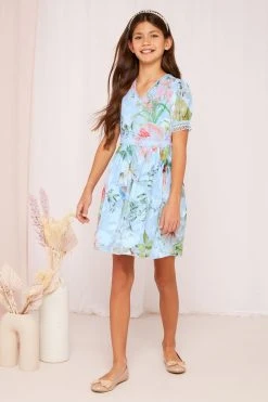 Lipsy Wrap Front Dress -Angel & Rocket Shop K37192s2