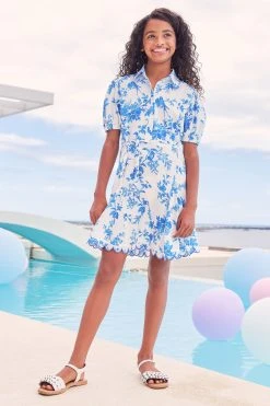 Lipsy Puff Sleeve Shirt Dress -Angel & Rocket Shop K40785s2
