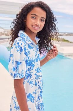 Lipsy Puff Sleeve Shirt Dress -Angel & Rocket Shop K40785s4