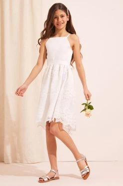 Lipsy Lace Skirt Occasion Dress -Angel & Rocket Shop K47134s2