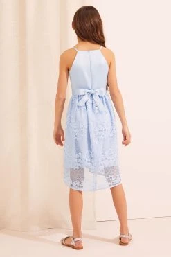 Lipsy Lace Skirt Occasion Dress -Angel & Rocket Shop K47136s3