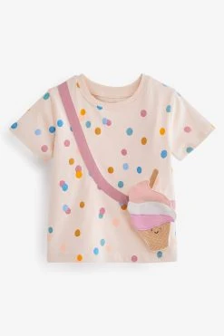Next Short Sleeve Bag T-Shirt (3mths-7yrs)