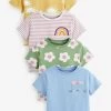 Next Short Sleeve T-Shirts 4 Pack (3mths-7yrs) -Angel & Rocket Shop M50188s