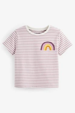 Next Short Sleeve T-Shirts 4 Pack (3mths-7yrs) -Angel & Rocket Shop M50188s5