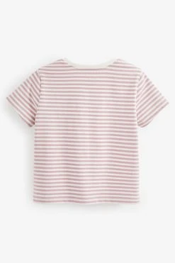 Next Short Sleeve T-Shirts 4 Pack (3mths-7yrs) -Angel & Rocket Shop M50188s6