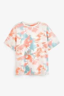 Next Multi Tie Dye 2 Pack Pyjamas (3-16yrs) -Angel & Rocket Shop M67327s3