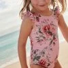 Next Frill Sleeve Swimsuit (3mths-12yrs) -Angel & Rocket Shop M73 216s