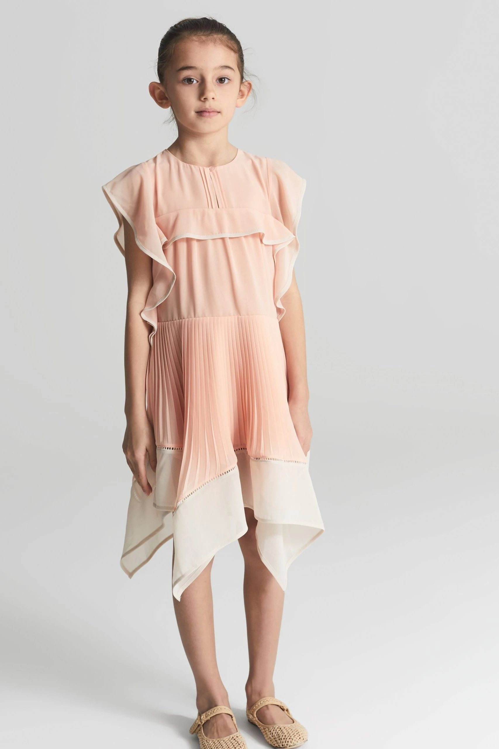 Reiss Tobi Junior Dip Hem Dress 3 Reiss Tobi Junior Dip Hem Dress