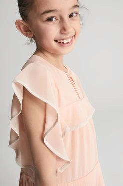 Reiss Tobi Junior Dip Hem Dress 10 Reiss Tobi Junior Dip Hem Dress -Angel & Rocket Shop M75463s3