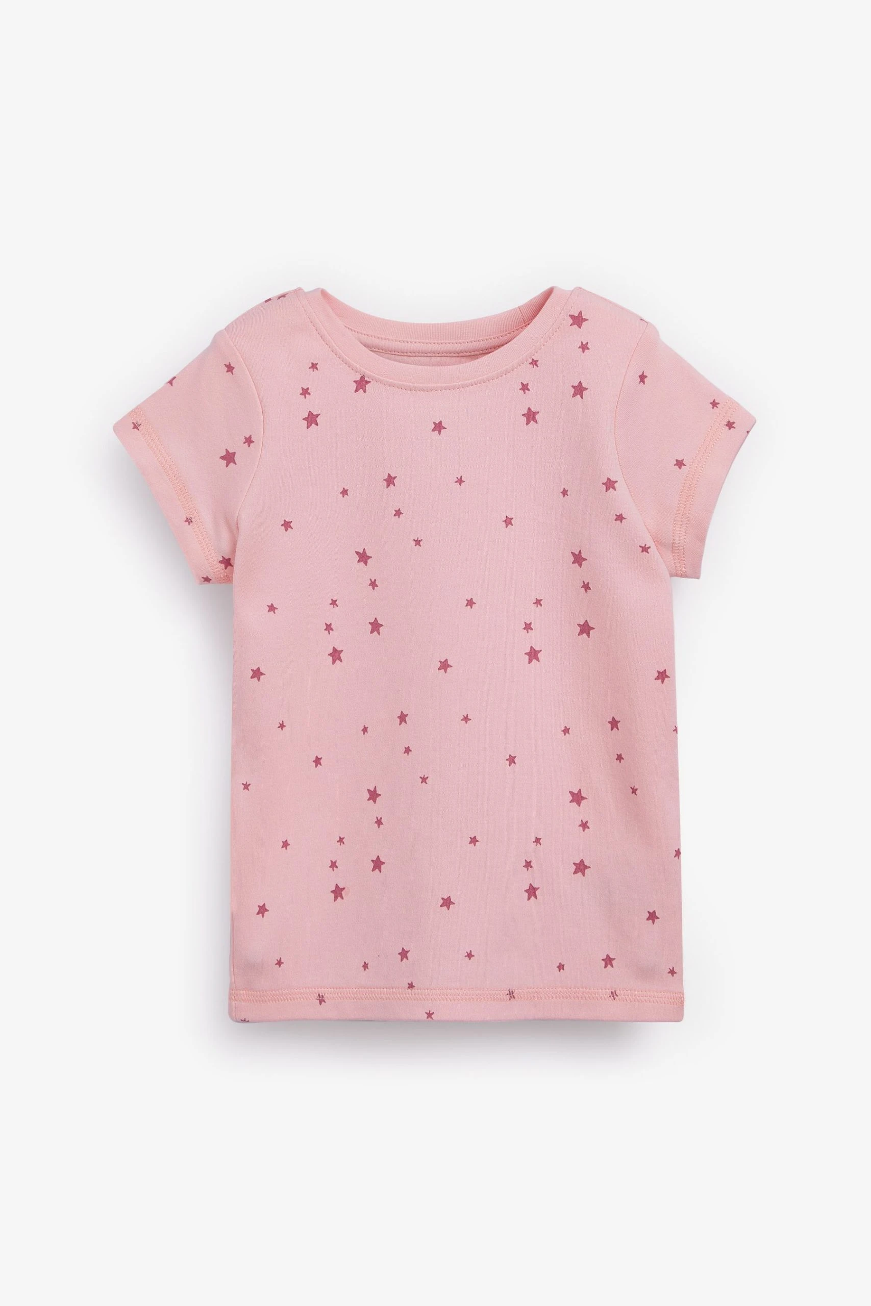 Next Pink/White Star/Spot 3 Pack Short Pyjamas (9mths-16yrs) 5 Next Pink/White Star/Spot 3 Pack Short Pyjamas (9mths-16yrs) - Image 3