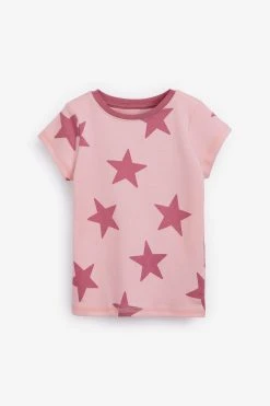 Next Pink/White Star/Spot 3 Pack Short Pyjamas (9mths-16yrs) 15 Next Pink/White Star/Spot 3 Pack Short Pyjamas (9mths-16yrs) -Angel & Rocket Shop M86982s4
