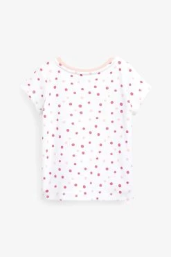 Next Pink/White Star/Spot 3 Pack Short Pyjamas (9mths-16yrs) 19 Next Pink/White Star/Spot 3 Pack Short Pyjamas (9mths-16yrs) -Angel & Rocket Shop M86982s8