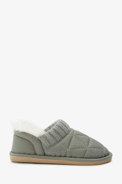 Next Quilted Slippers