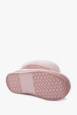 Next Pink Shimmer Faux Fur Lined Slipper Boots 11 Next Pink Shimmer Faux Fur Lined Slipper Boots -Angel & Rocket Shop M90119s5