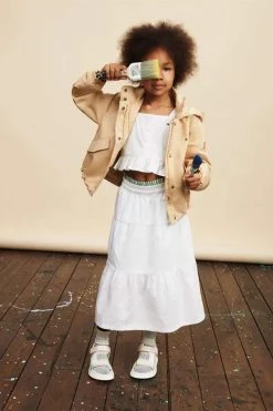 Tommy Hilfiger White Monogram Anglaise Top