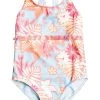 Roxy Girl Blue One-Piece Swimsuit -Angel & Rocket Shop M95360s