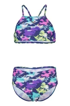 Arena Girls Blue Tie And Dye Crop Top Bikini 10 Arena Girls Blue Tie And Dye Crop Top Bikini -Angel & Rocket Shop N37879s3