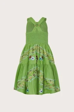 Monsoon Green Boutique Originals Dress 6 Monsoon Green Boutique Originals Dress -Angel & Rocket Shop N43859s2