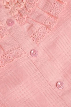 Monsoon Pink Boutique Netta Lace Insert Gypsy Top 7 Monsoon Pink Boutique Netta Lace Insert Gypsy Top -Angel & Rocket Shop N43866s3