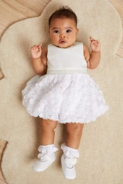 Lipsy Puff Ball Occasion Dress - Baby -Angel & Rocket Shop Q29200s2