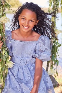 Lipsy Puff Sleeve Occasion Dress (3yrs-16yrs) -Angel & Rocket Shop Q32431s4