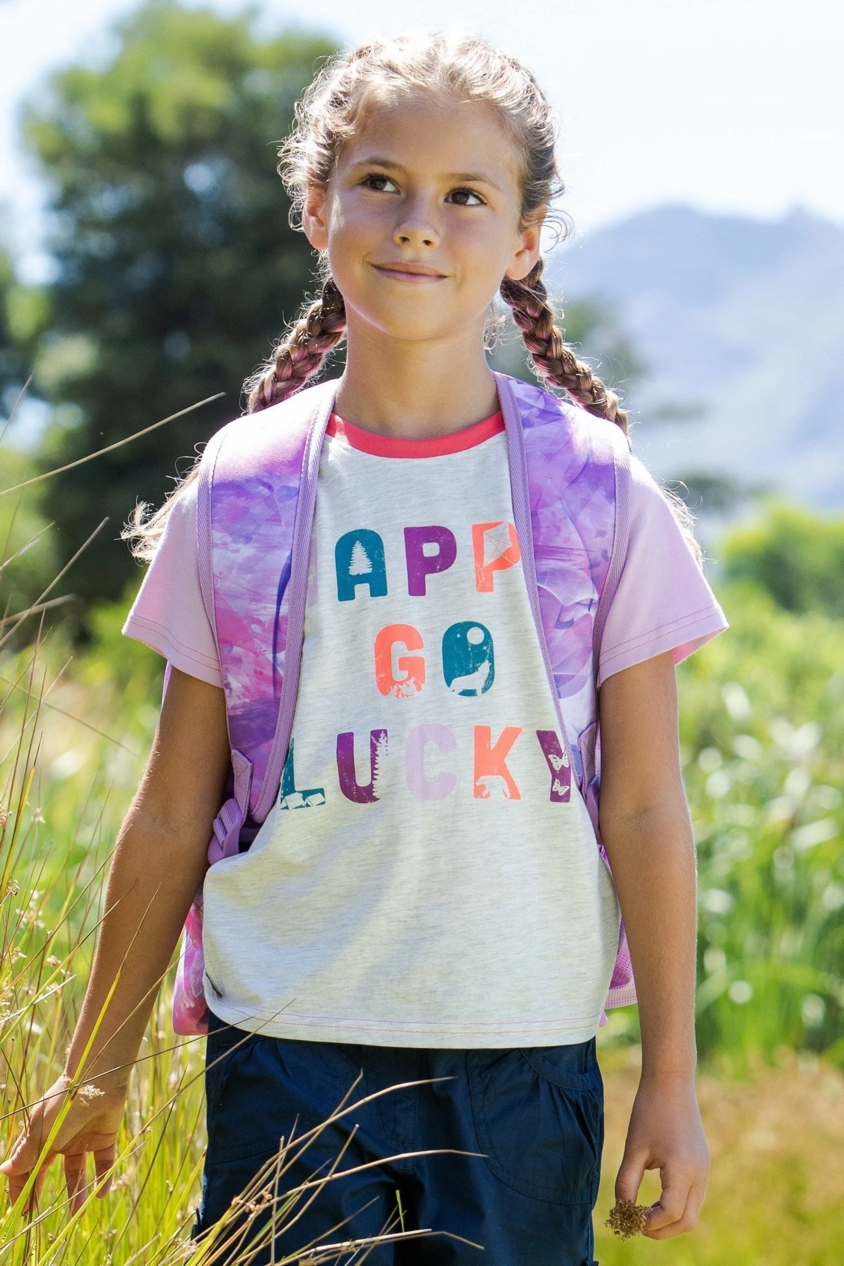 Mountain Warehouse Happy Go Lucky Kids Organic Cotton T-Shirt 3 Mountain Warehouse Happy Go Lucky Kids Organic Cotton T-Shirt