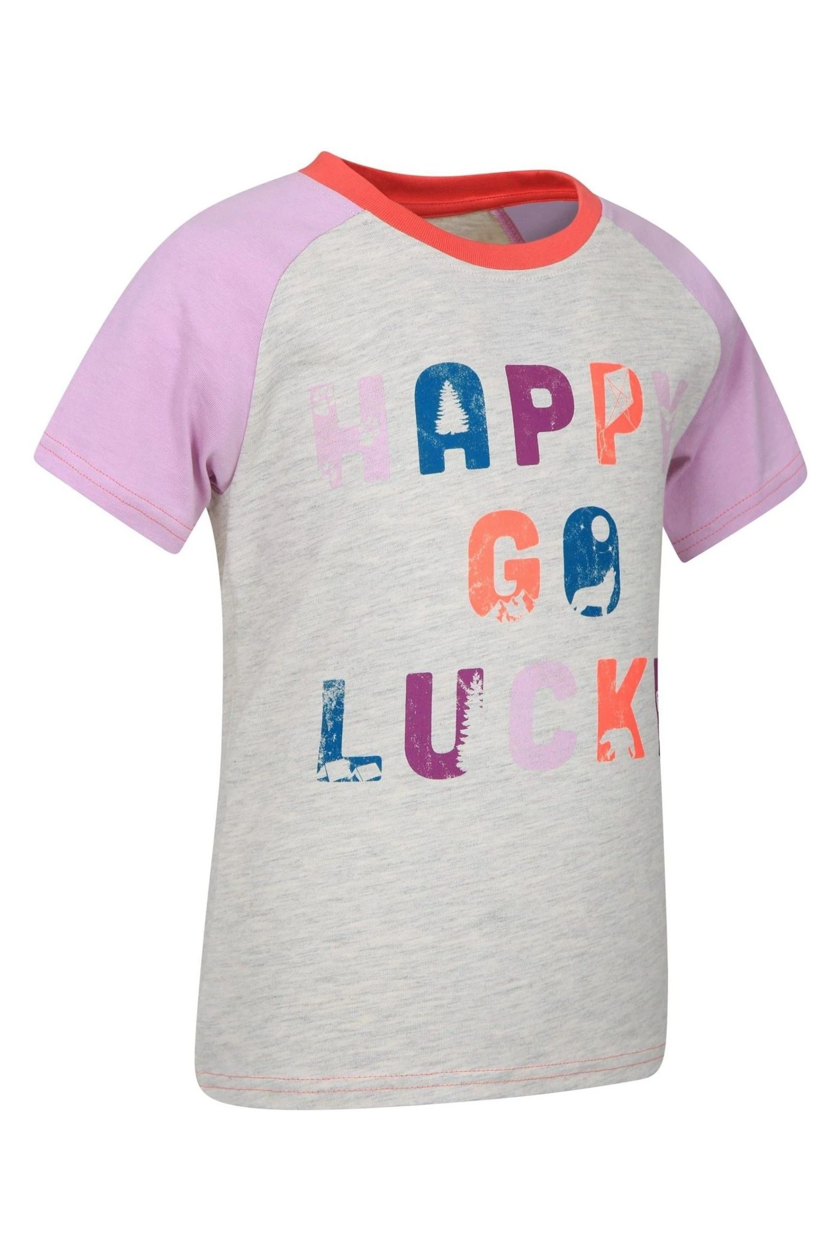 Mountain Warehouse Happy Go Lucky Kids Organic Cotton T-Shirt 4 Mountain Warehouse Happy Go Lucky Kids Organic Cotton T-Shirt - Image 2